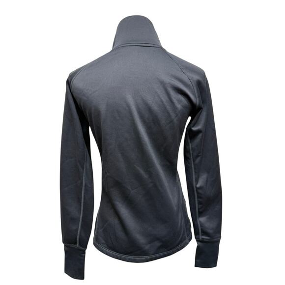 "STOIC" Women's Zip Up Fleece Jacket SZ S Holes For Thumbs Running Jogger Gym - Picture 3 of 10